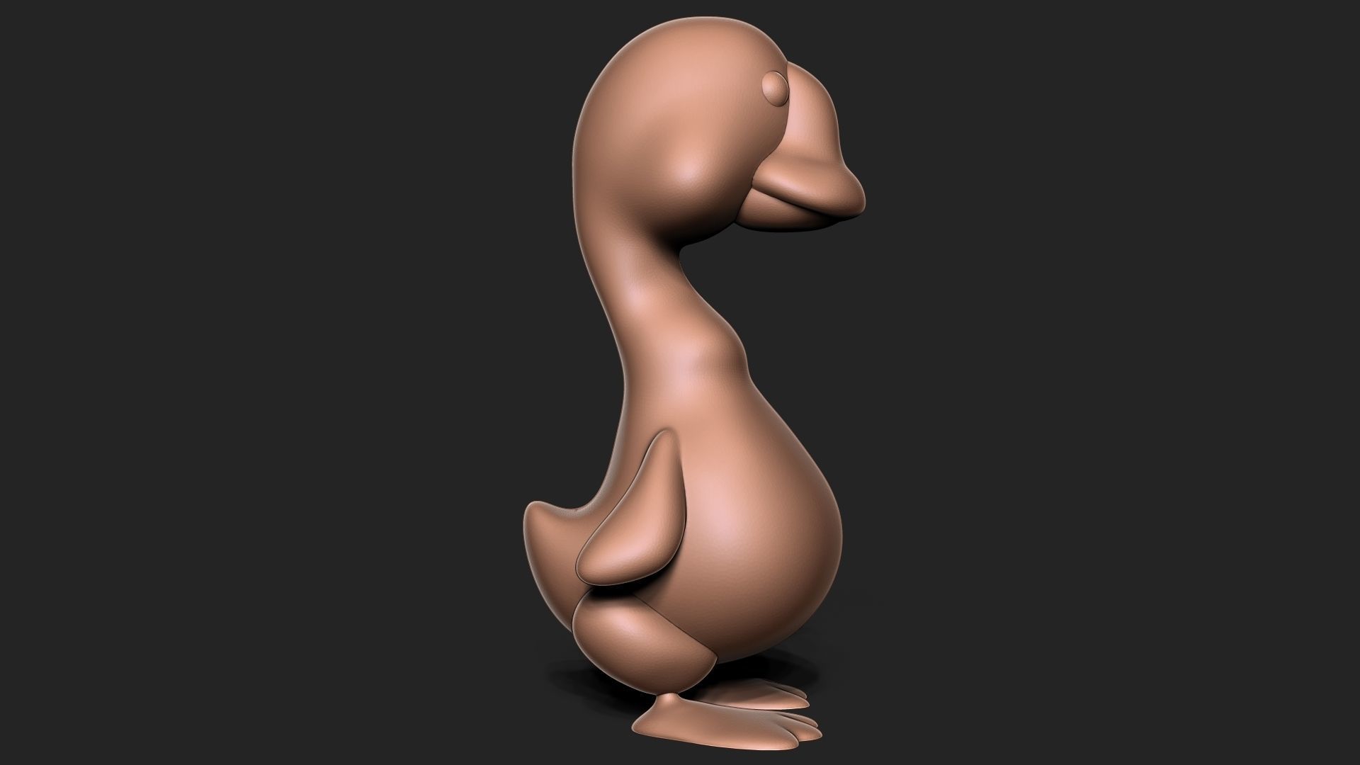 goose duck 3D print model_3