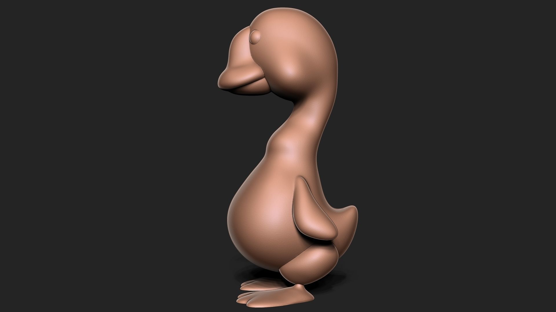 goose duck 3D print model_7