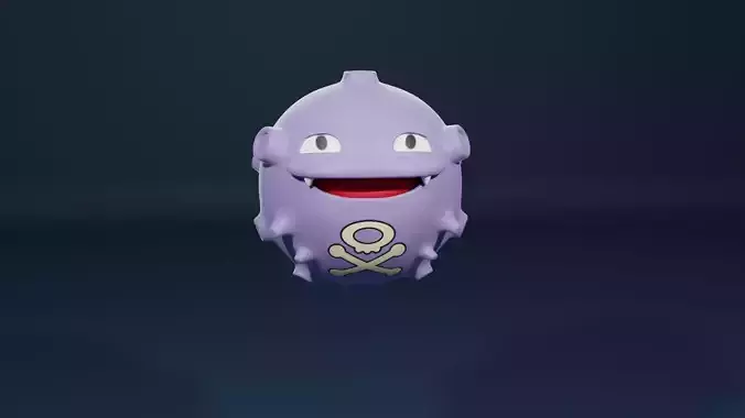 Koffing 3d  3D model