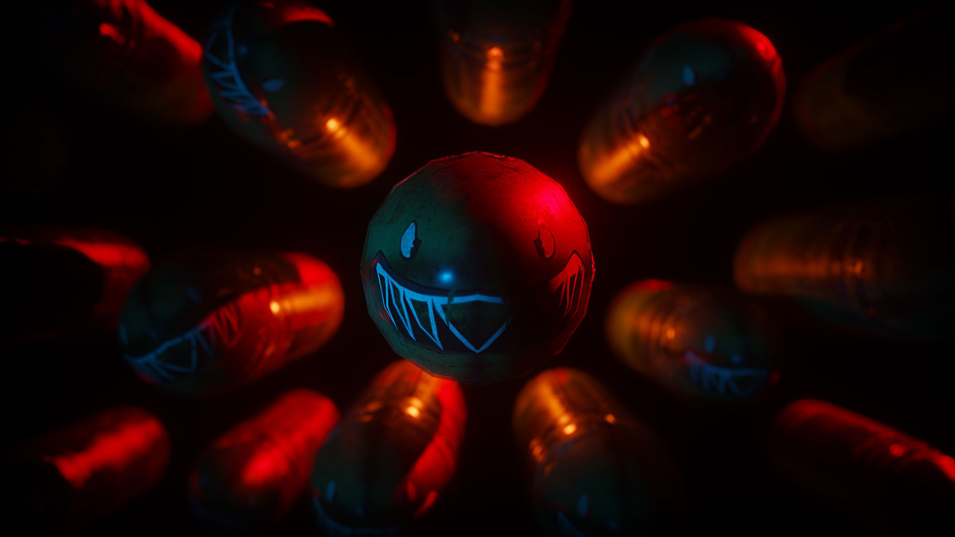 Game-Ready Spaceship - Low Poly Stylized Sci-Fi Low-poly 3D model_12