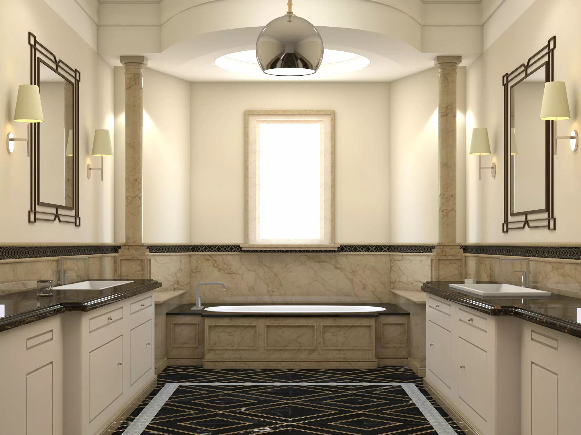 Bathroom 53 3D model_0