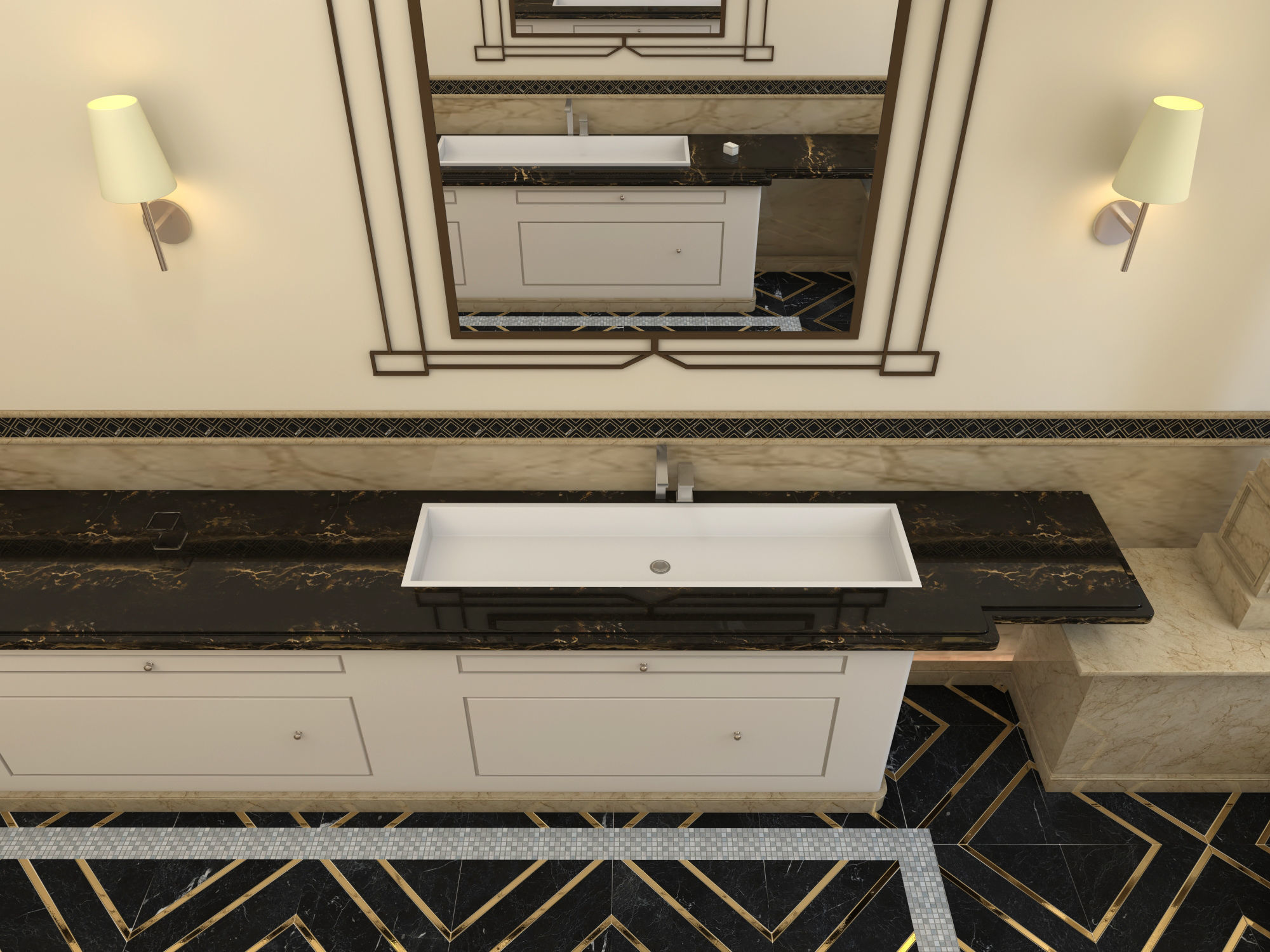 Bathroom 53 3D model_5