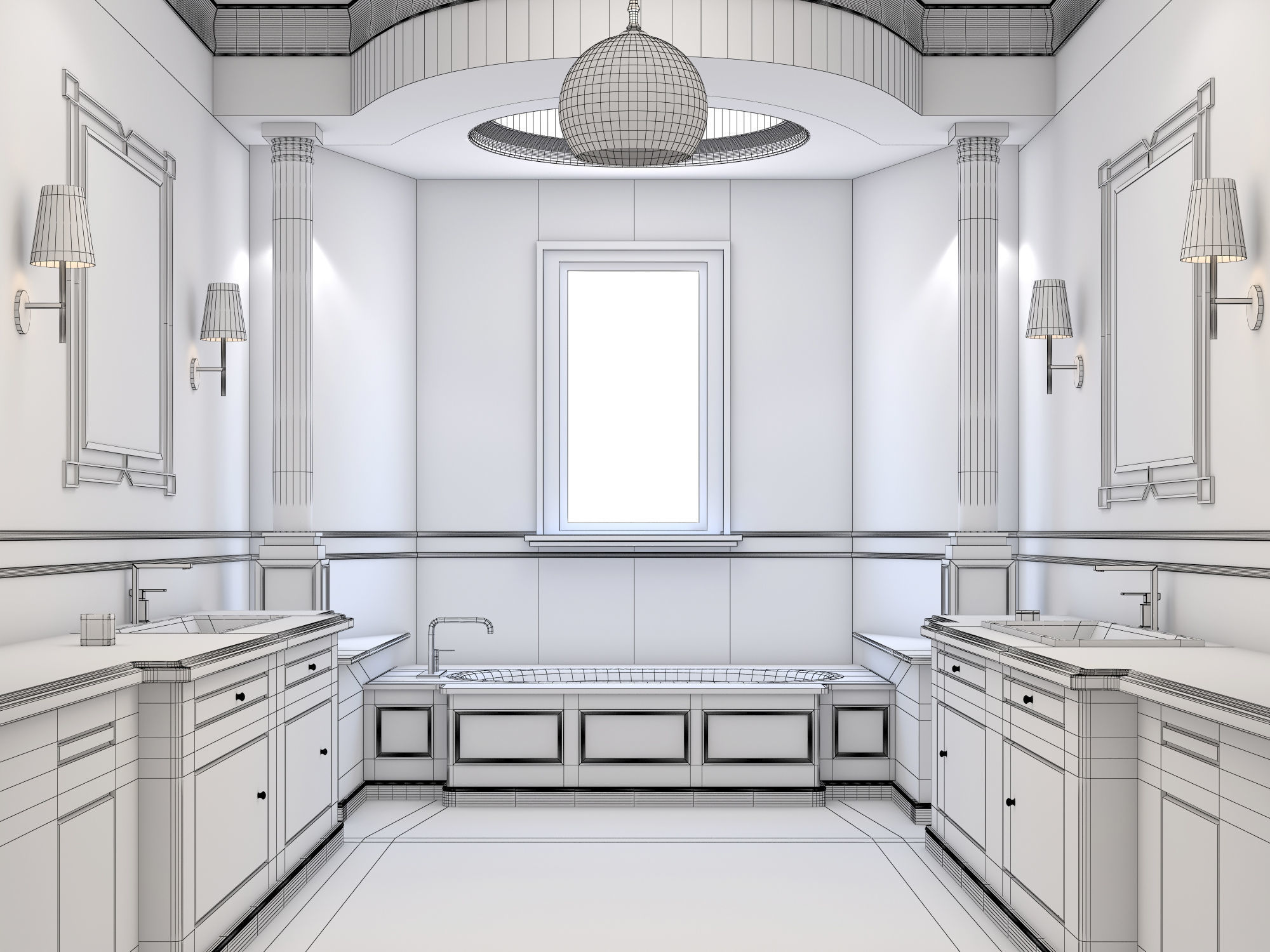 Bathroom 53 3D model_7