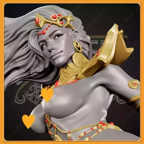 NUTSHELL ATELIER - PRINCESS OF MARS - NSFW - STATUE VERSION
