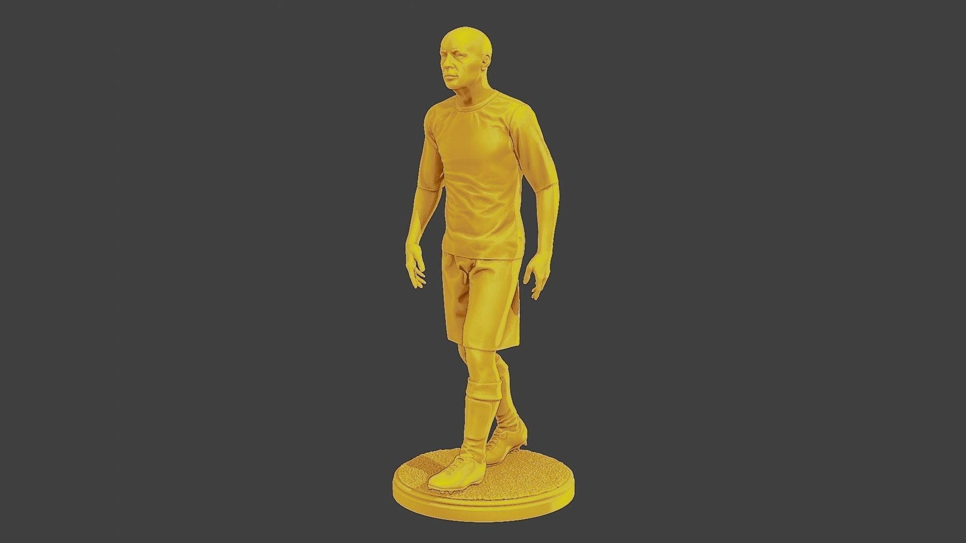 Soccer Player SP 017 3D print model_2