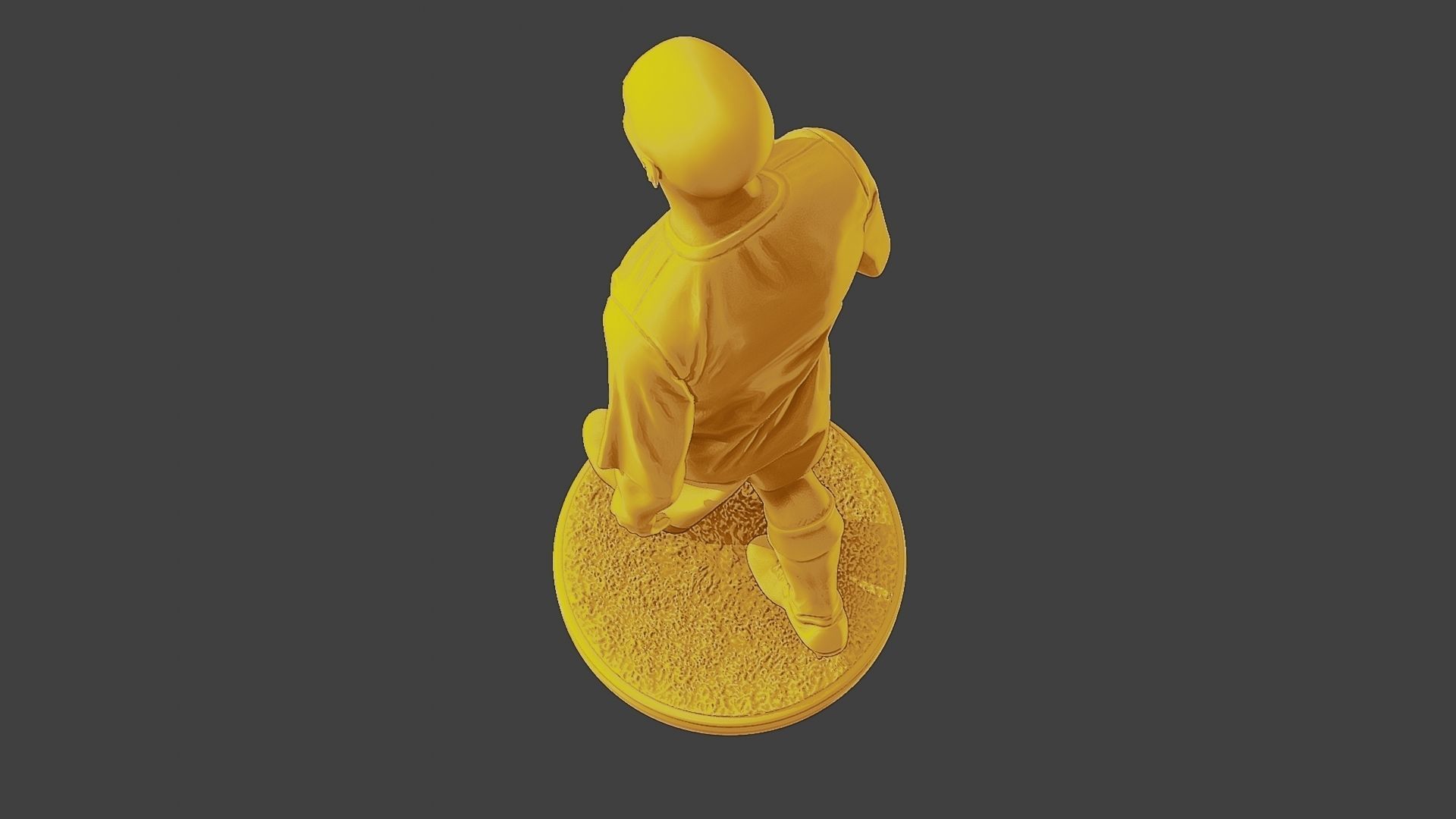 Soccer Player SP 017 3D print model_16