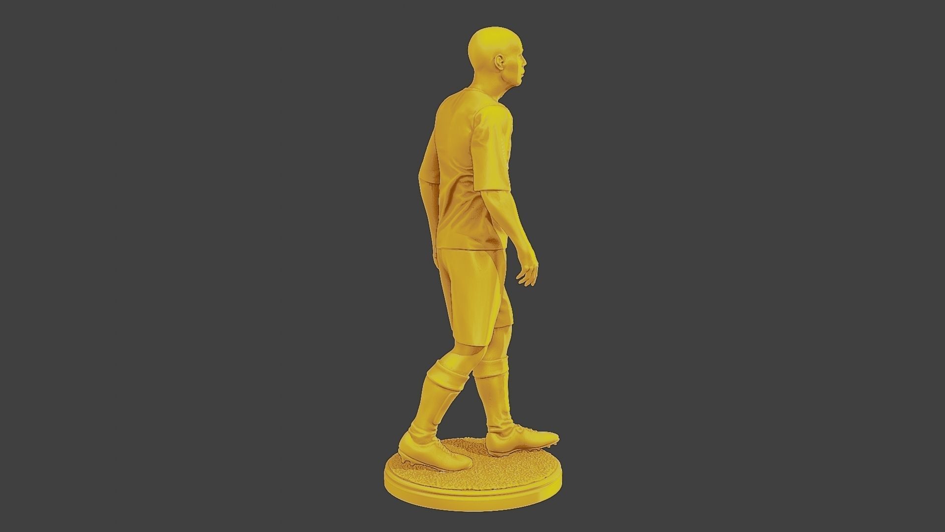 Soccer Player SP 017 3D print model_8