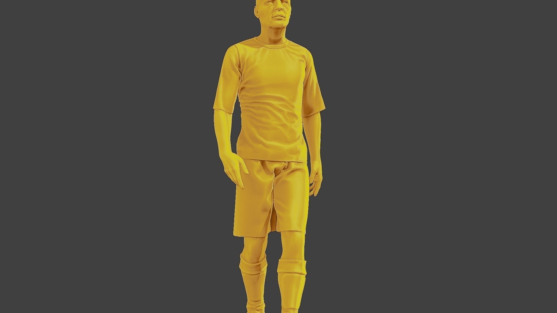 Soccer Player SP 017 3D print model_28