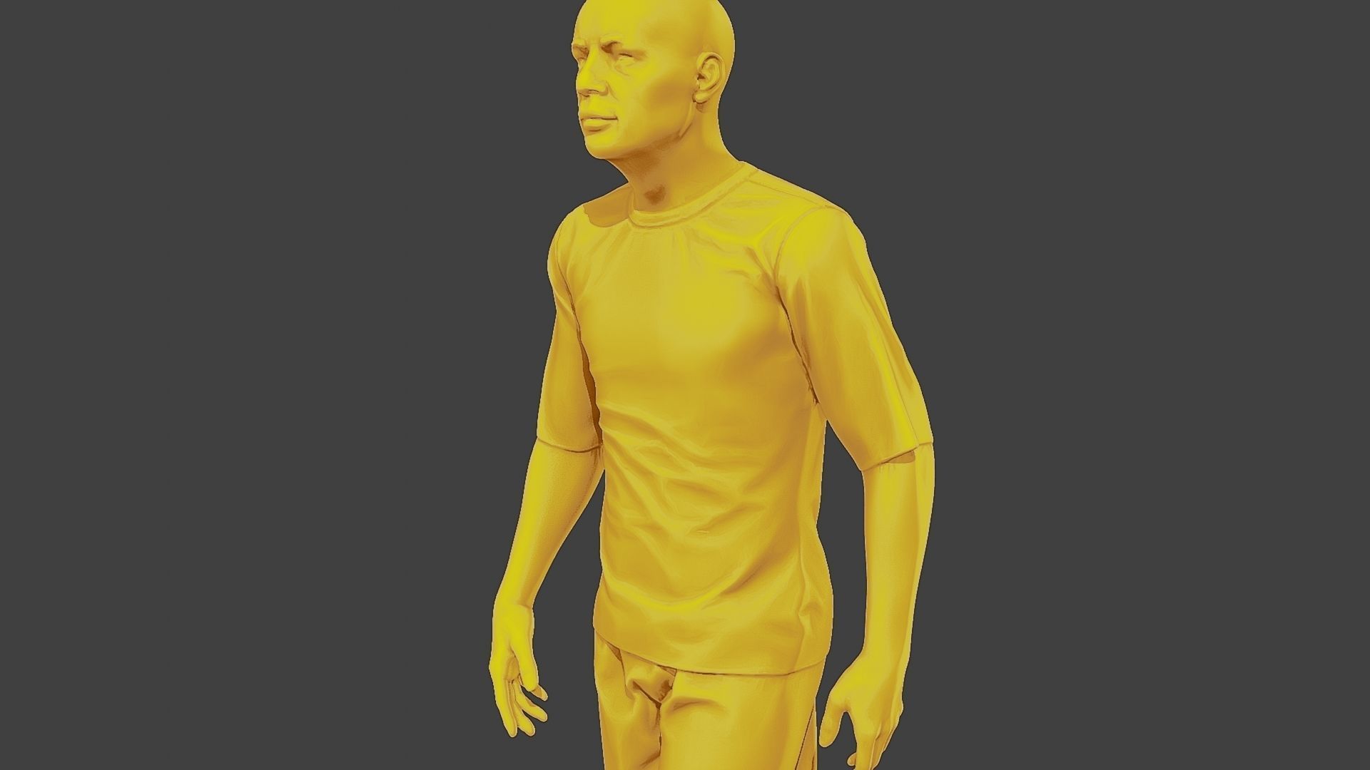 Soccer Player SP 017 3D print model_18