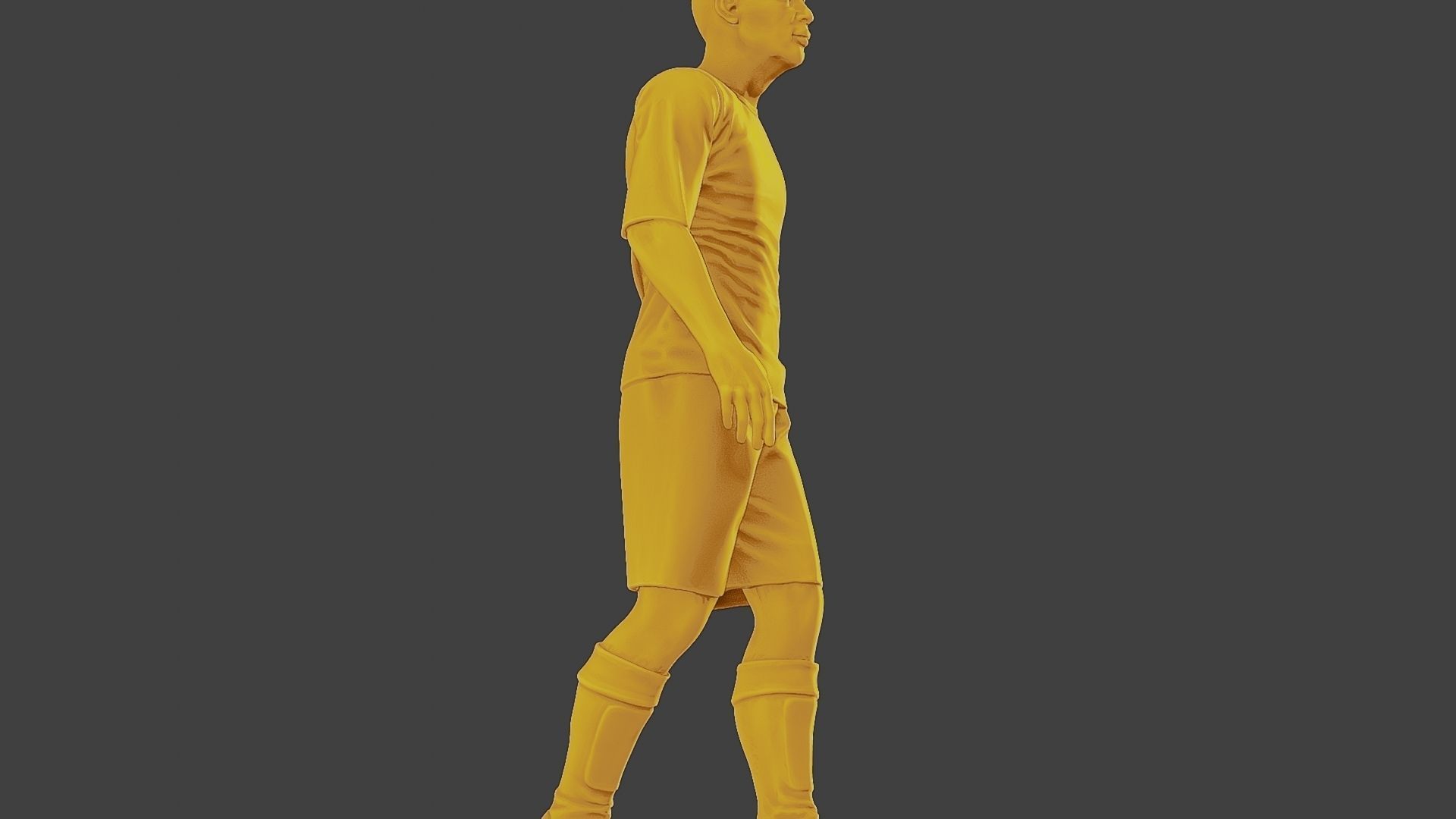 Soccer Player SP 017 3D print model_29