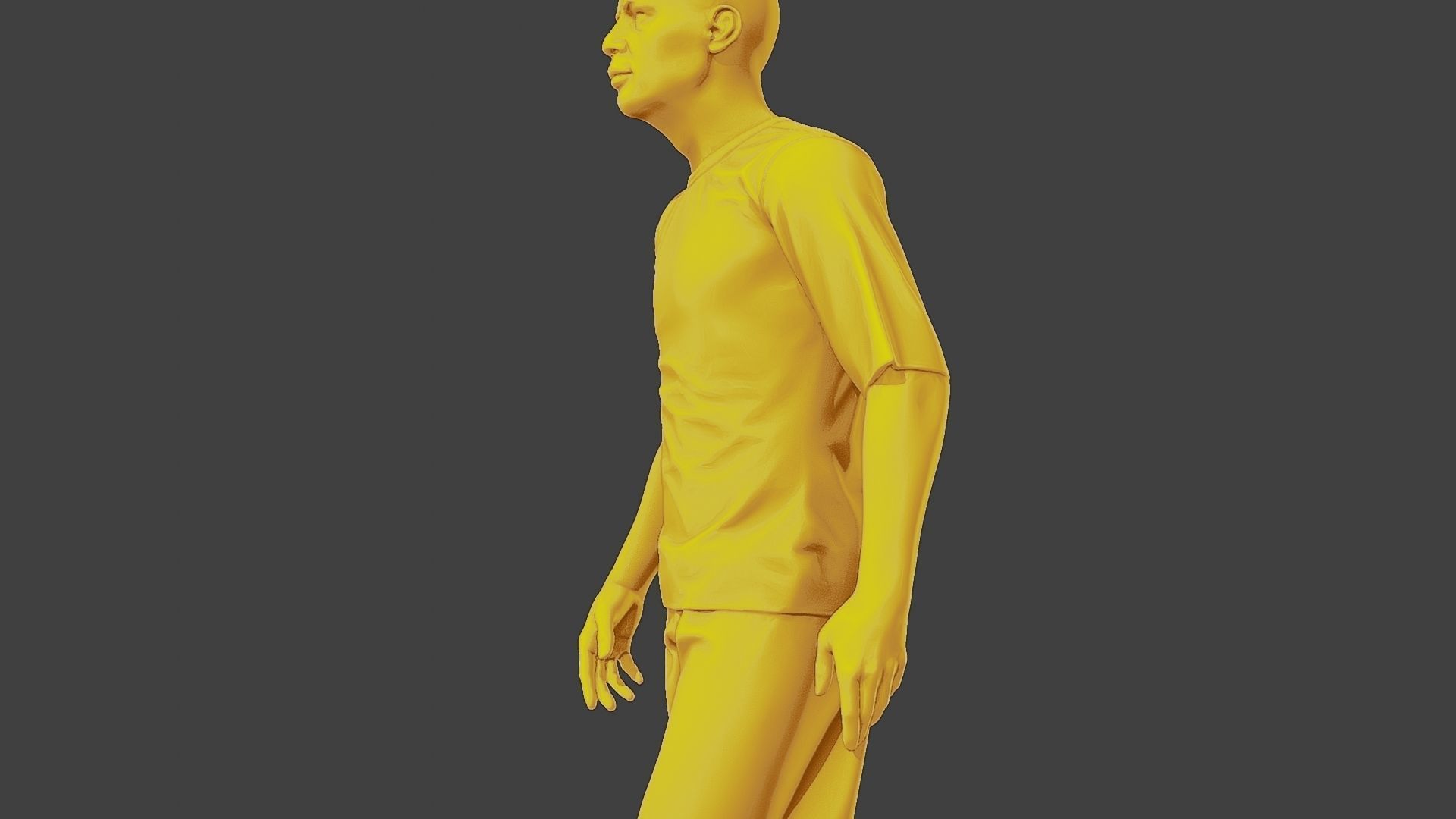 Soccer Player SP 017 3D print model_17