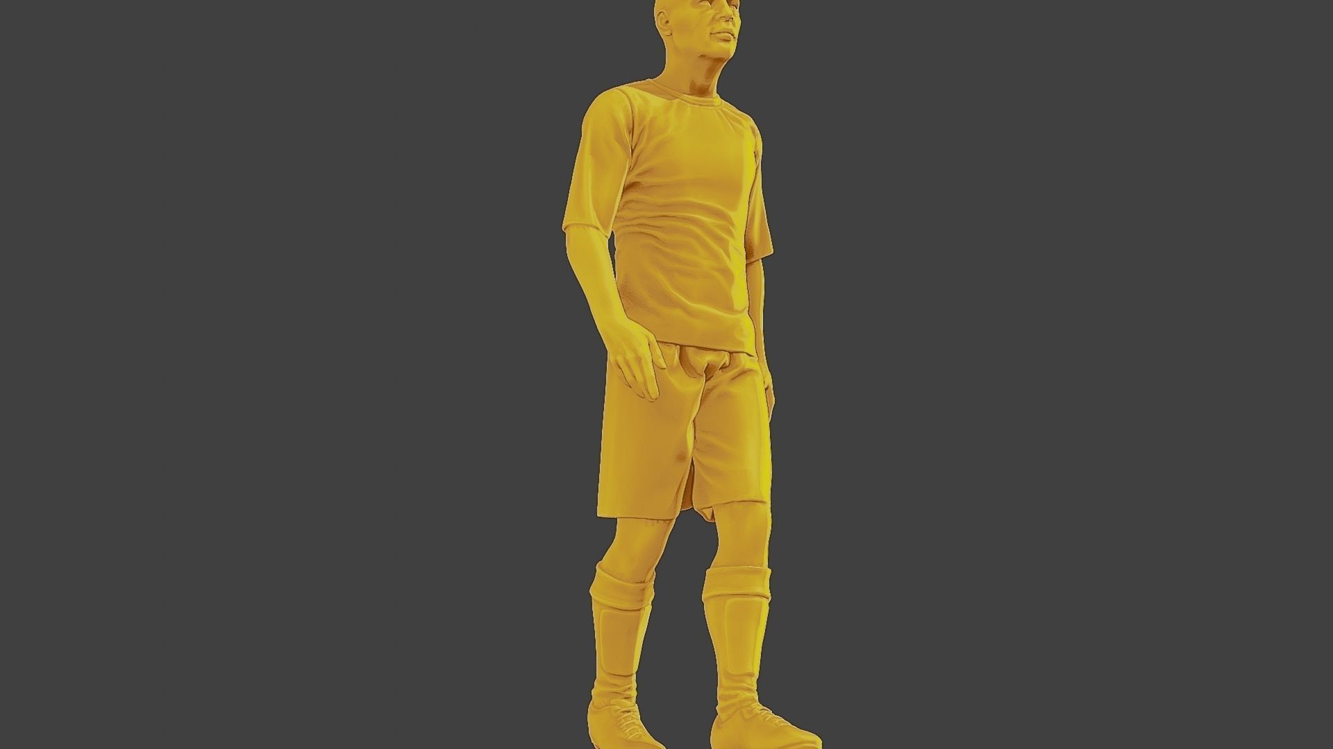Soccer Player SP 017 3D print model_13