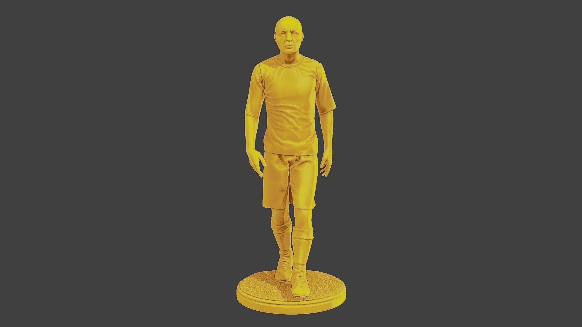 Soccer Player SP 017 3D print model_1