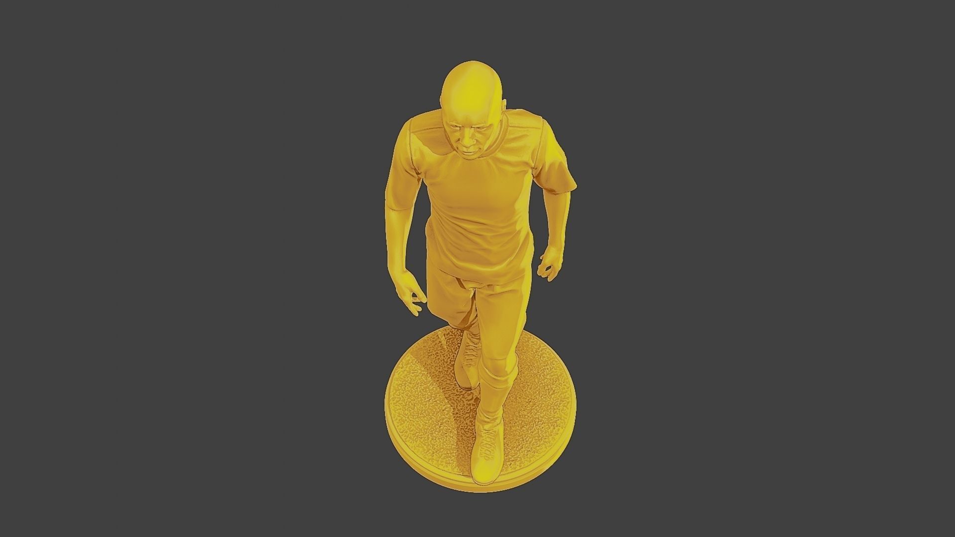 Soccer Player SP 017 3D print model_14