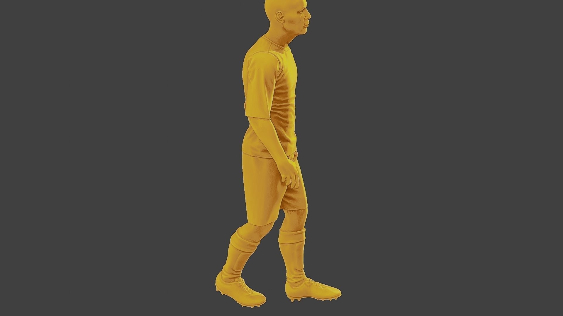 Soccer Player SP 017 3D print model_30