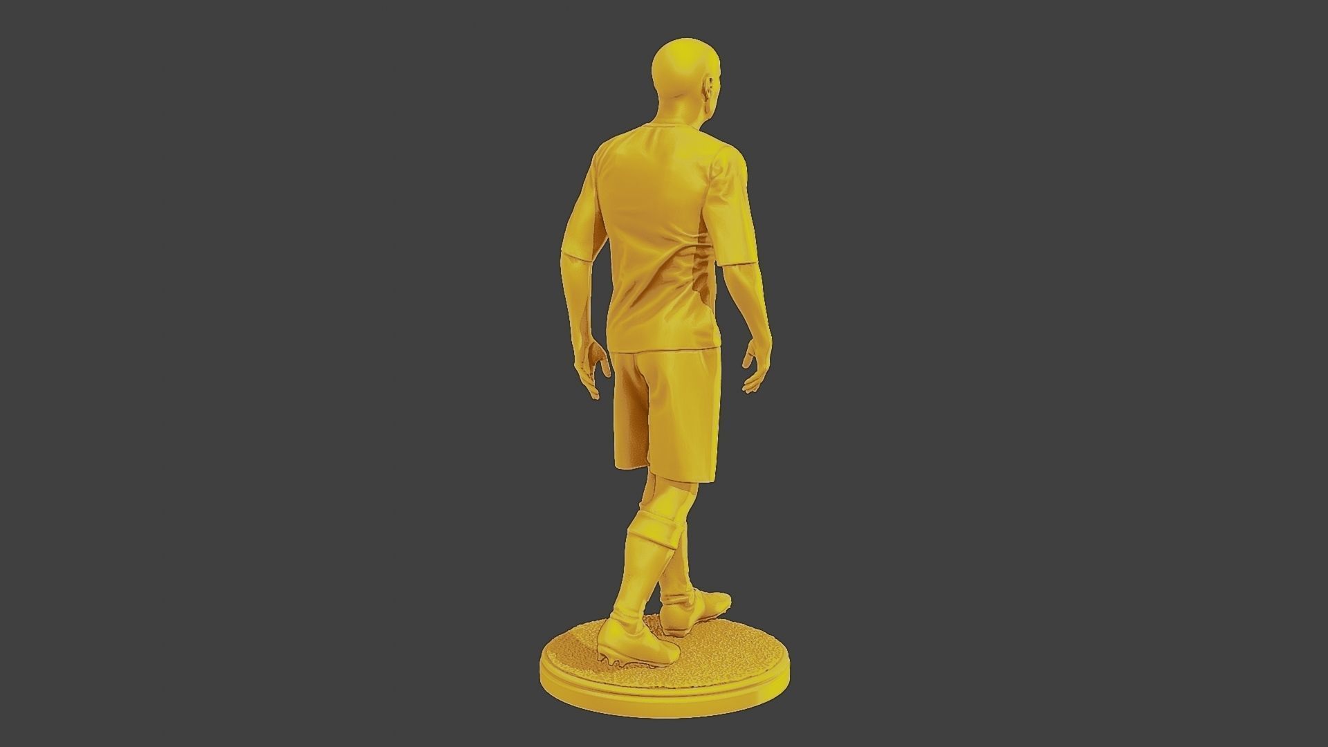 Soccer Player SP 017 3D print model_7