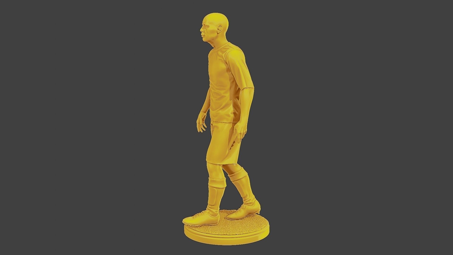 Soccer Player SP 017 3D print model_3