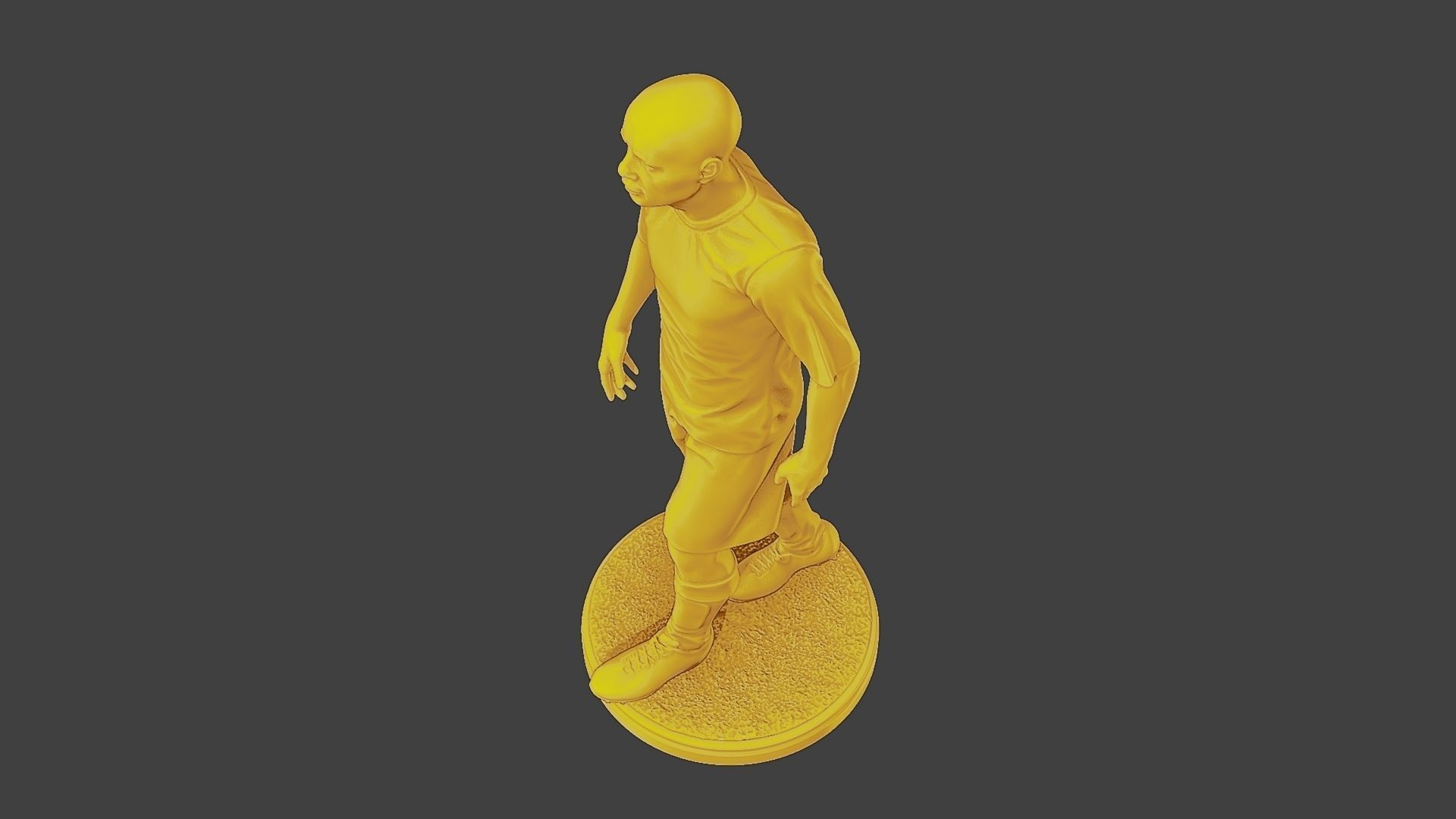 Soccer Player SP 017 3D print model_15