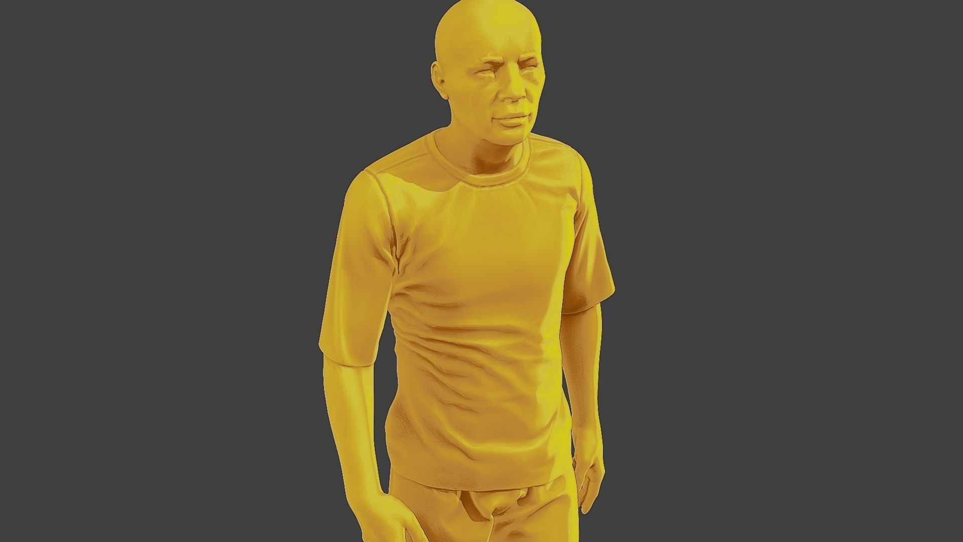 Soccer Player SP 017 3D print model_19