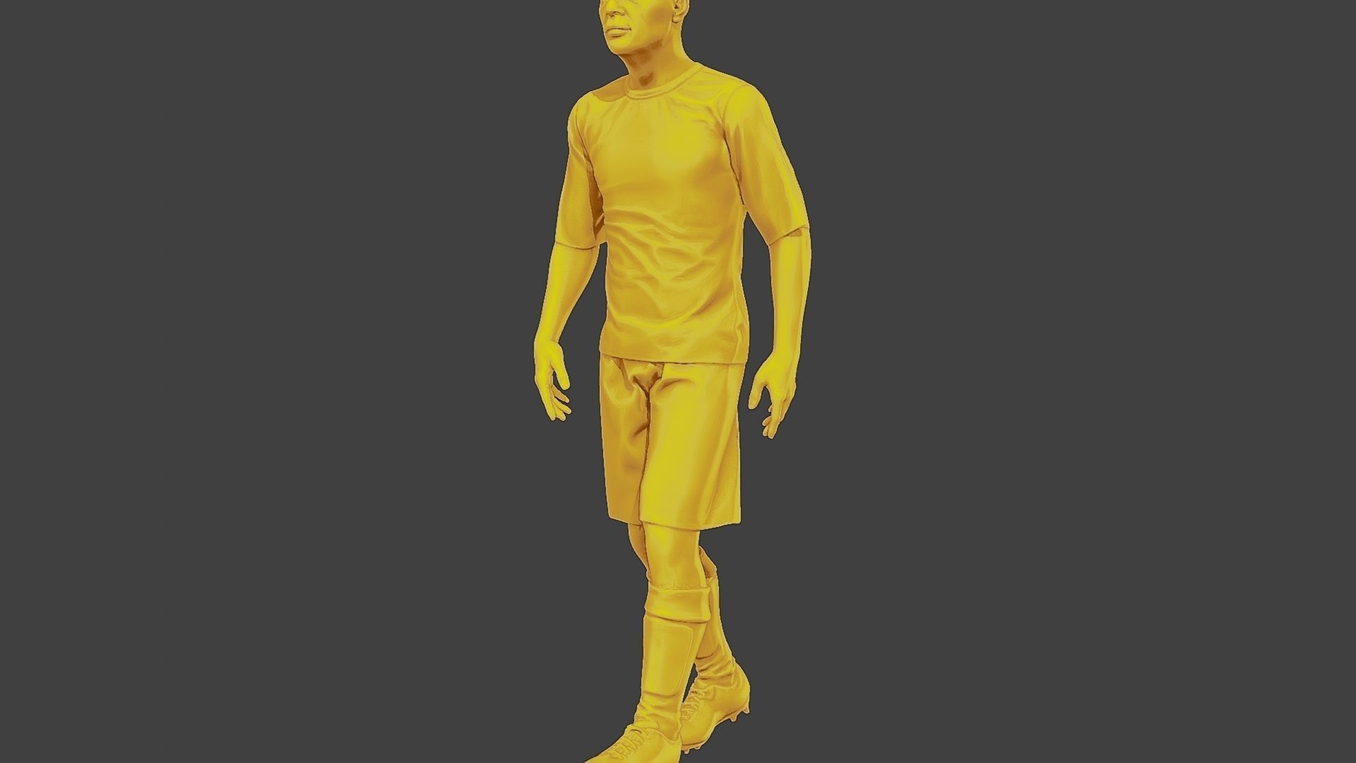 Soccer Player SP 017 3D print model_27