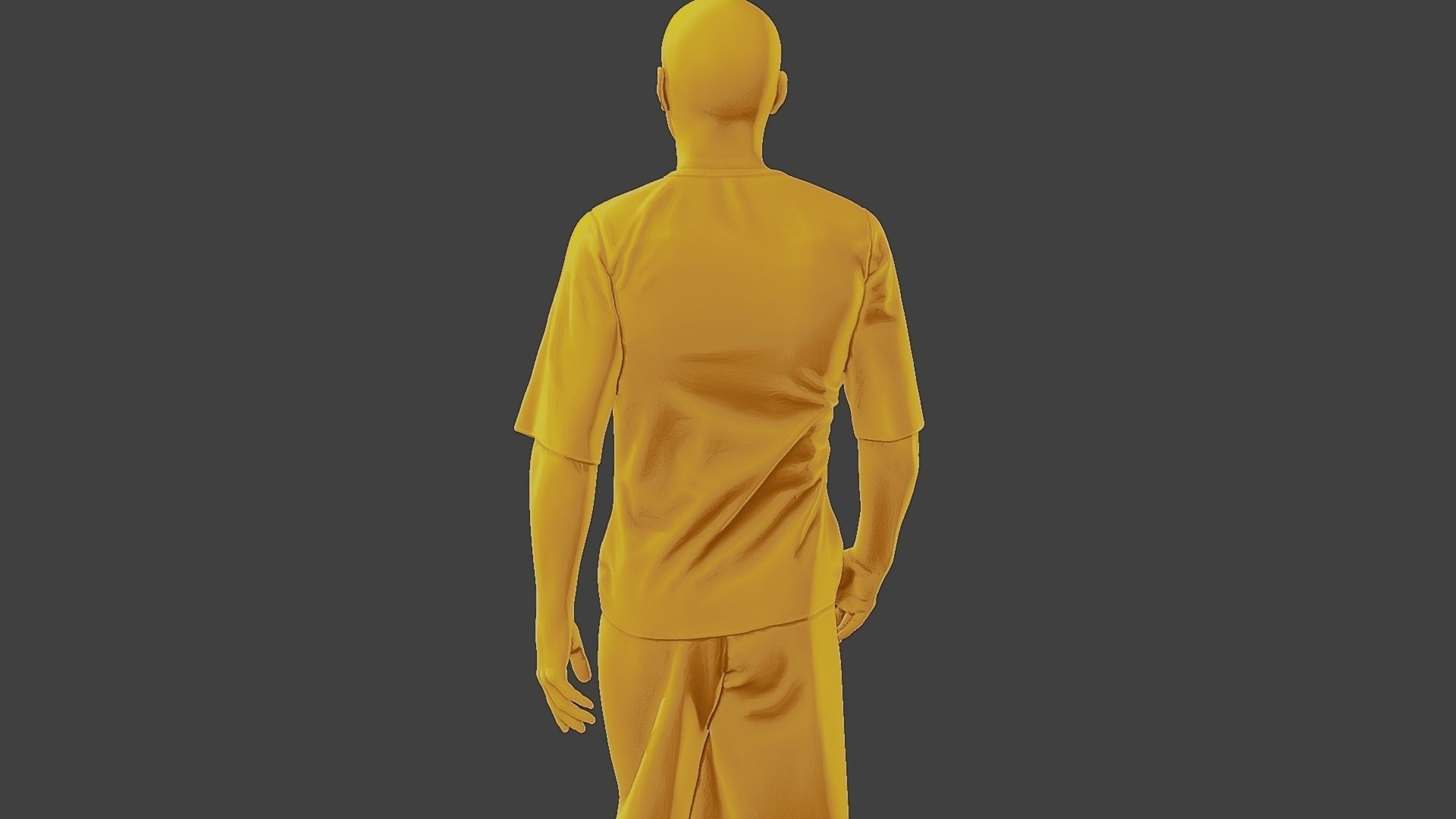 Soccer Player SP 017 3D print model_21