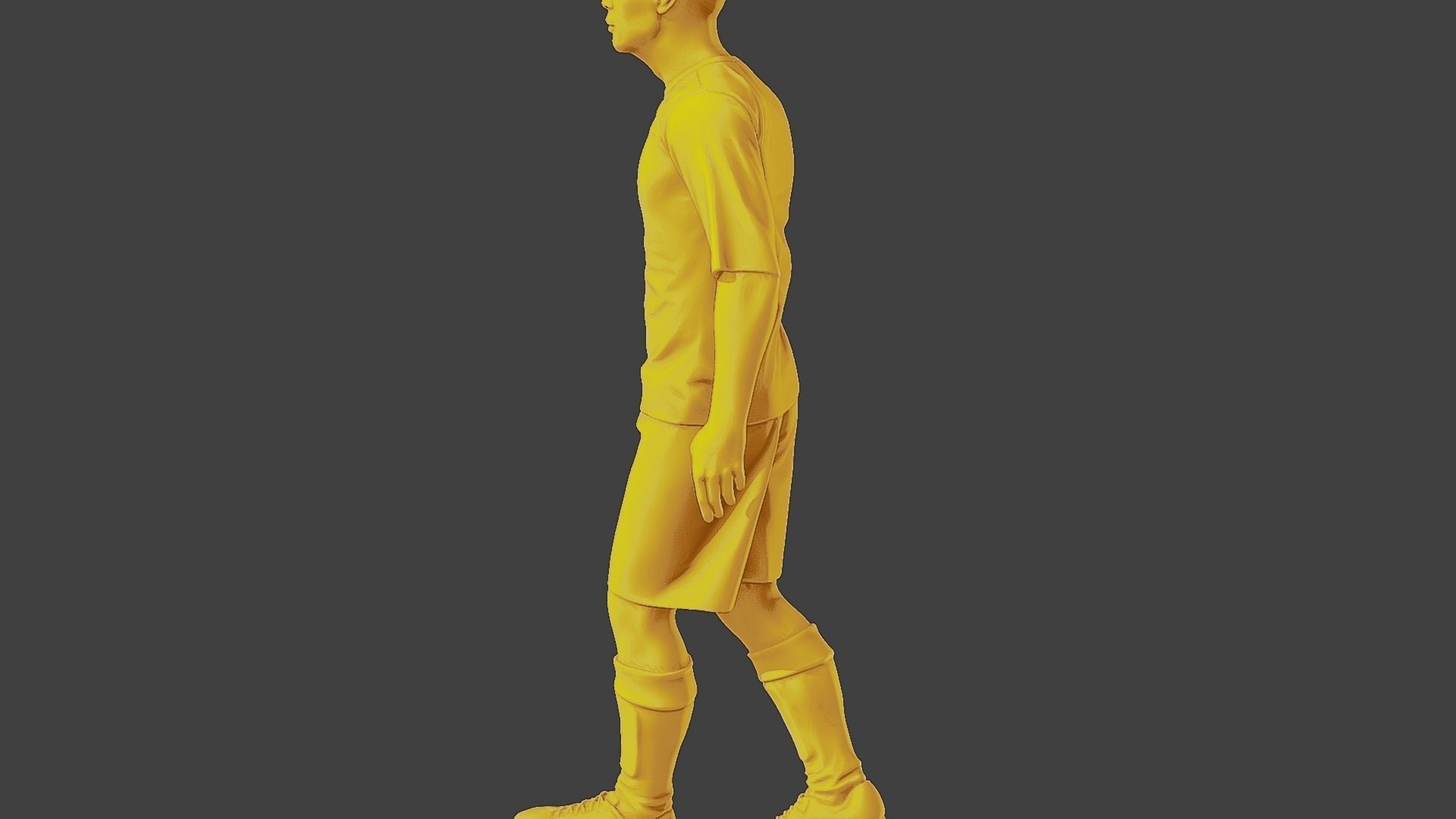 Soccer Player SP 017 3D print model_26