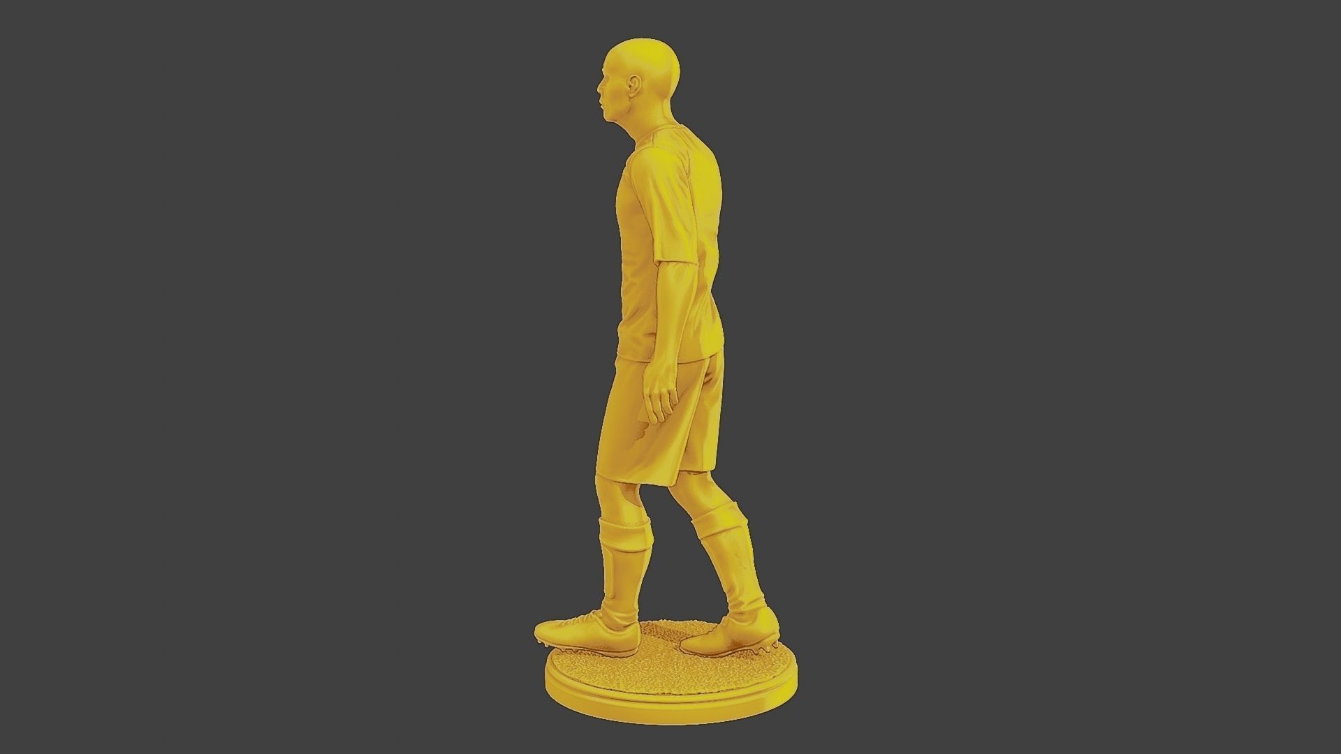 Soccer Player SP 017 3D print model_4