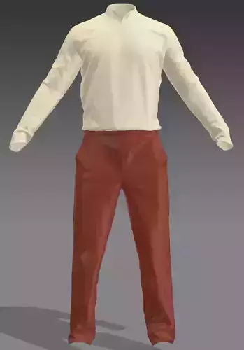 Pants shirt Marvelous Designer