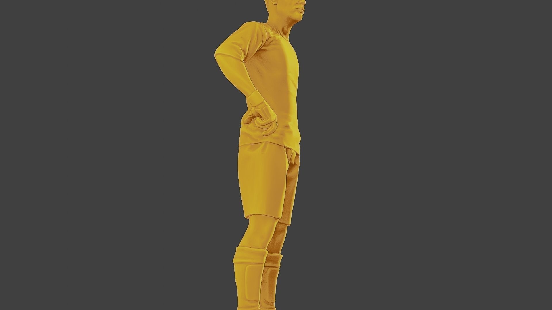 Soccer Player SP 018 3D print model_29