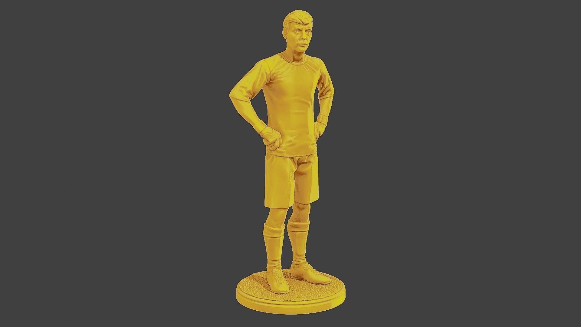 Soccer Player SP 018 3D print model_10