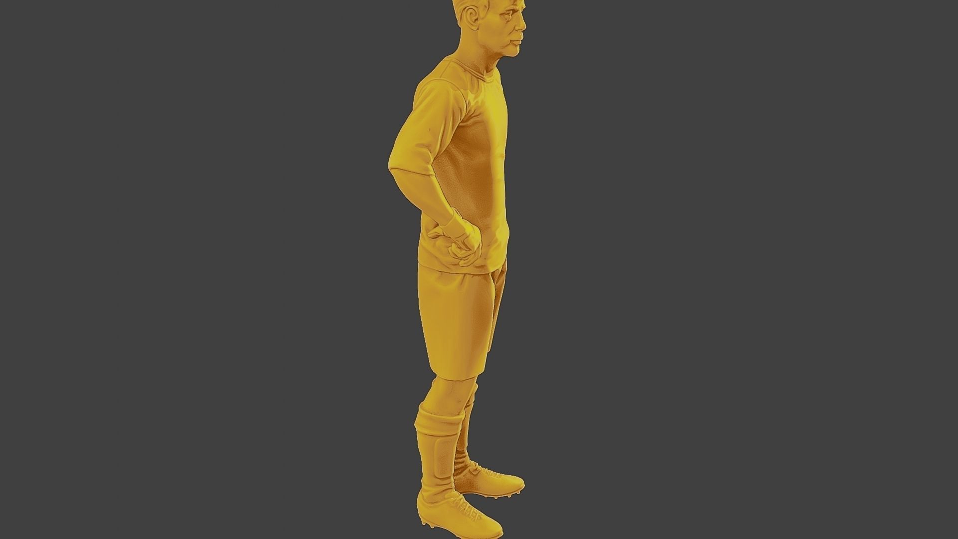 Soccer Player SP 018 3D print model_30