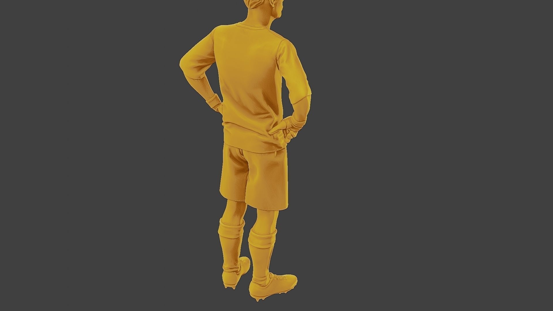 Soccer Player SP 018 3D print model_24