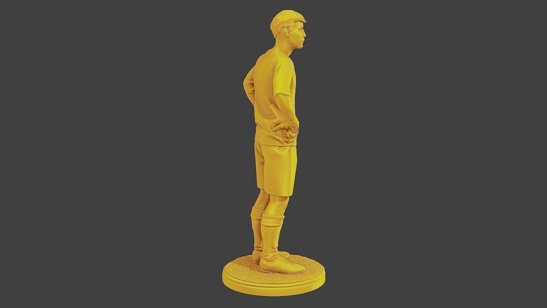 Soccer Player SP 018 3D print model_8