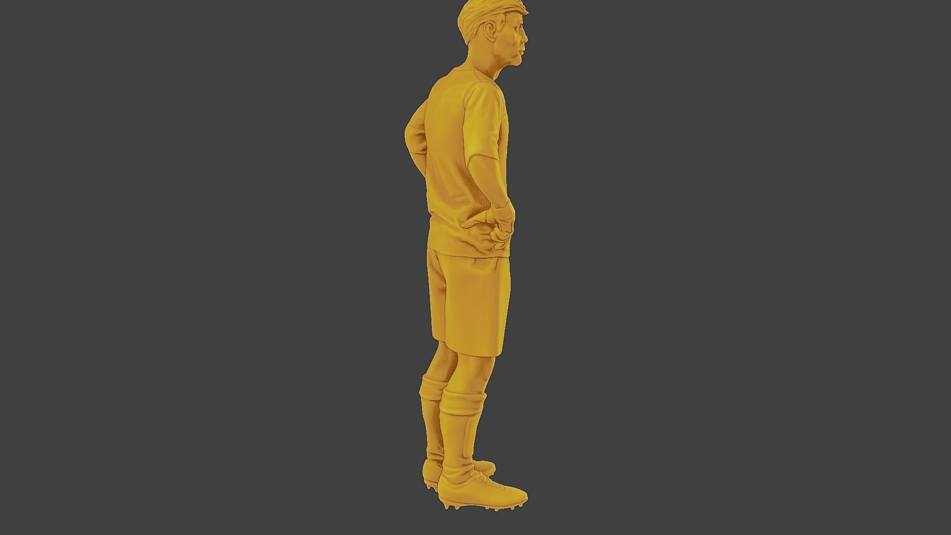 Soccer Player SP 018 3D print model_31