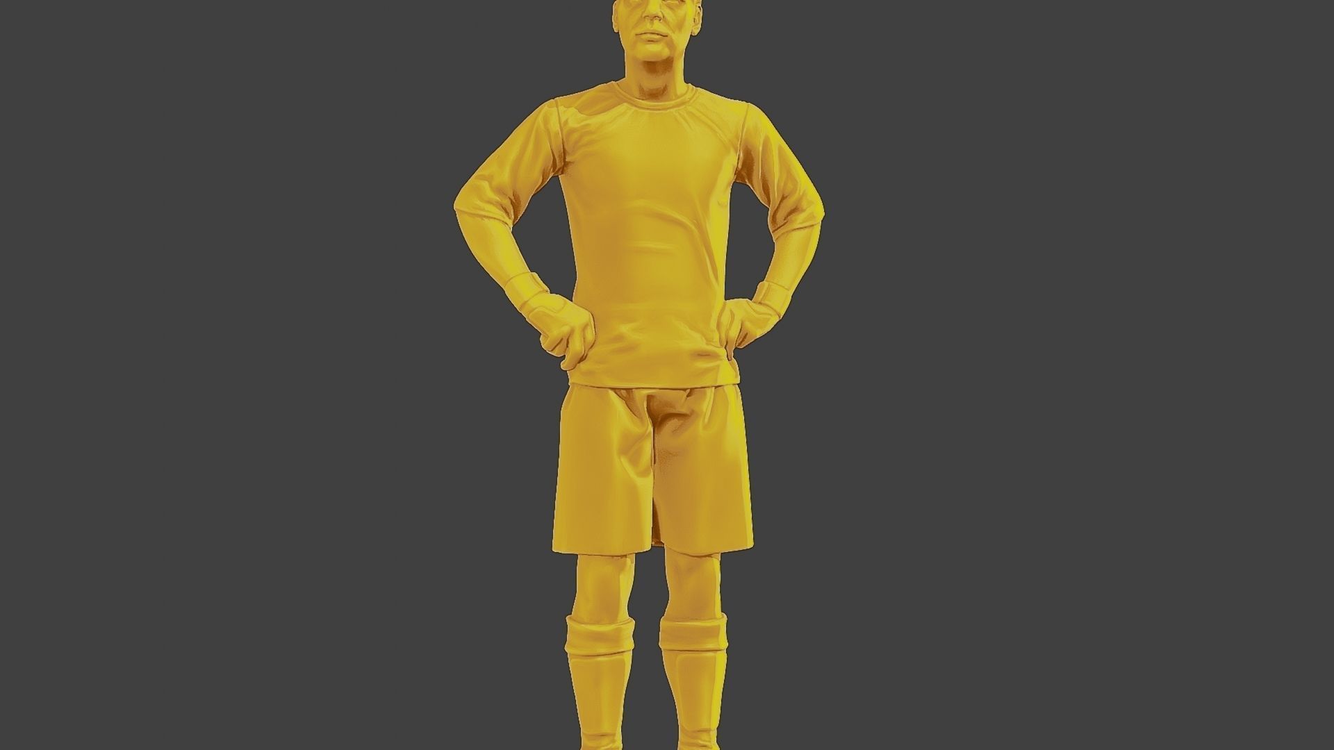 Soccer Player SP 018 3D print model_28