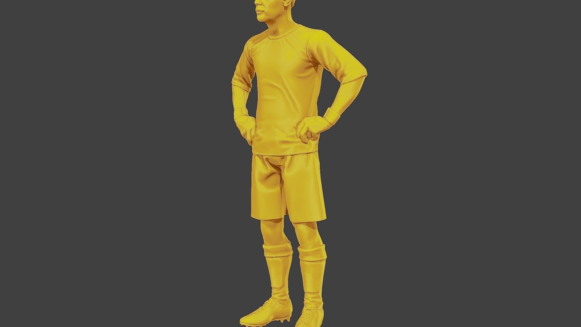 Soccer Player SP 018 3D print model_27