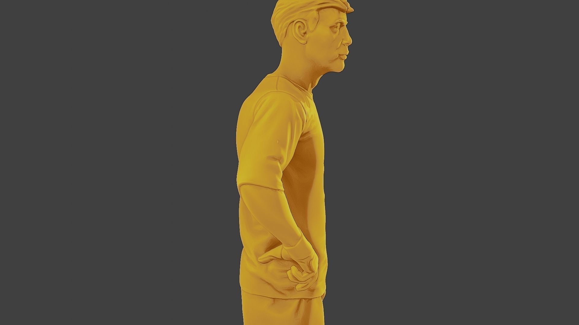 Soccer Player SP 018 3D print model_20