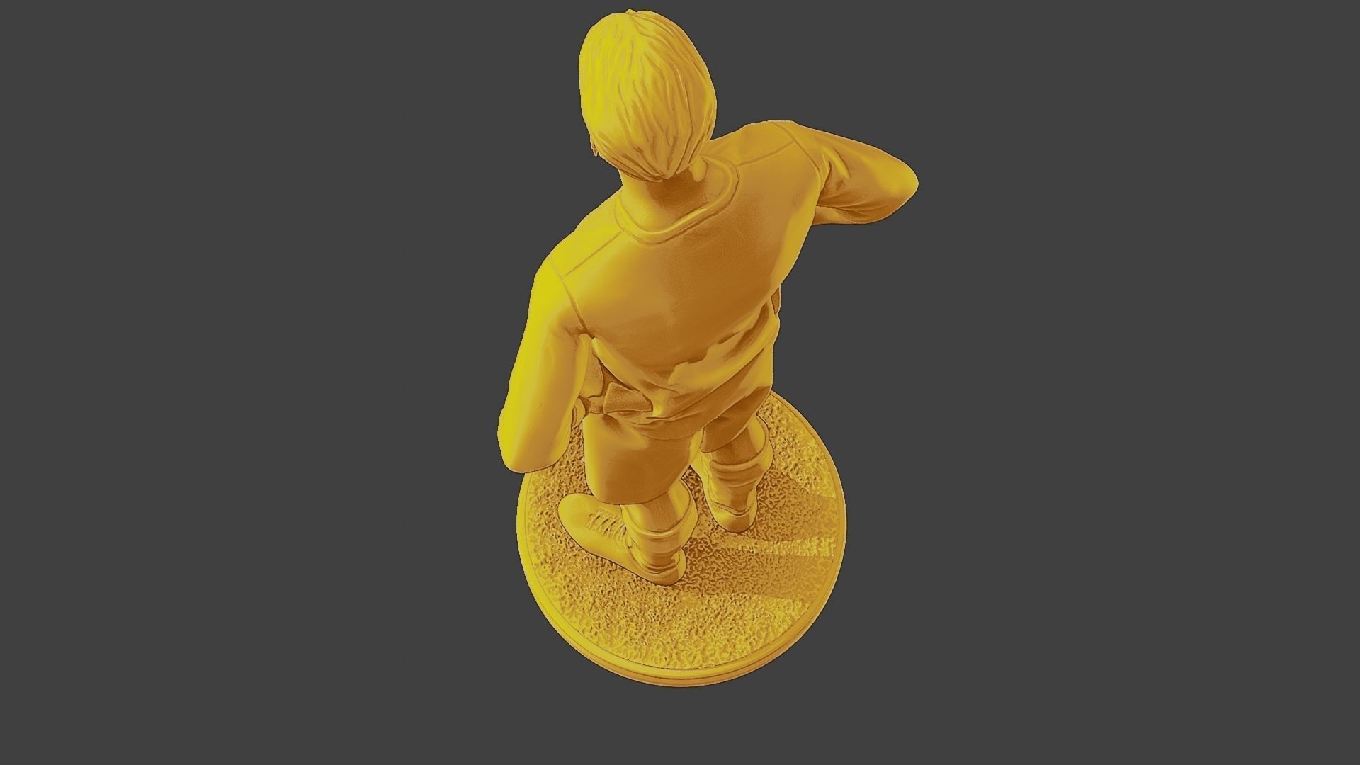 Soccer Player SP 018 3D print model_16