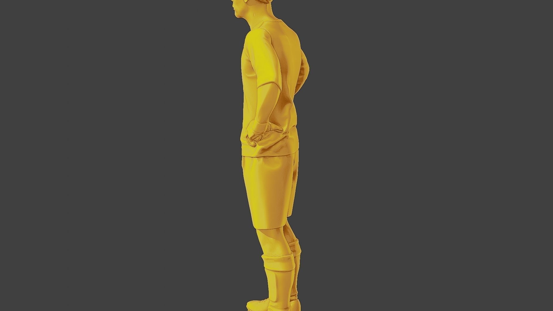 Soccer Player SP 018 3D print model_26