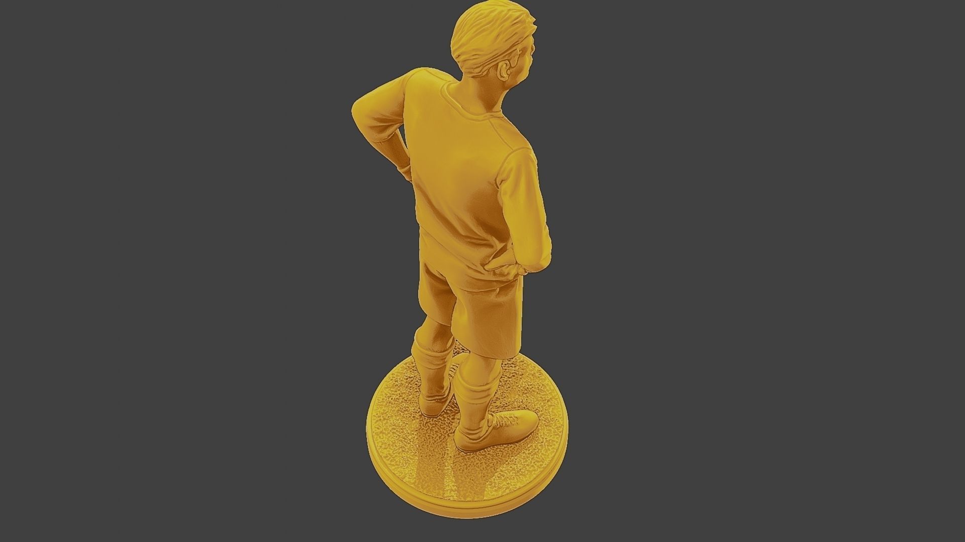 Soccer Player SP 018 3D print model_22
