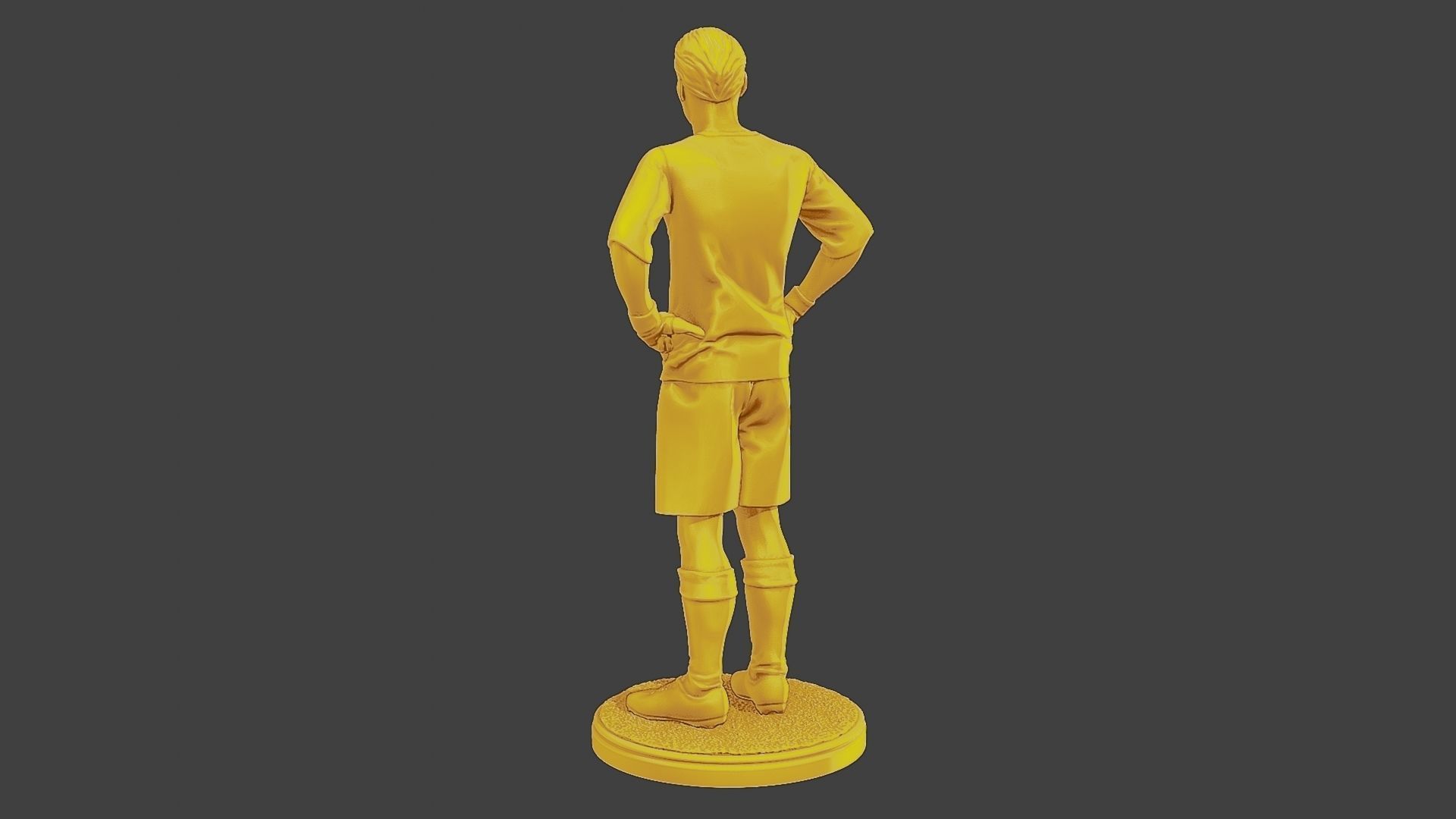 Soccer Player SP 018 3D print model_5
