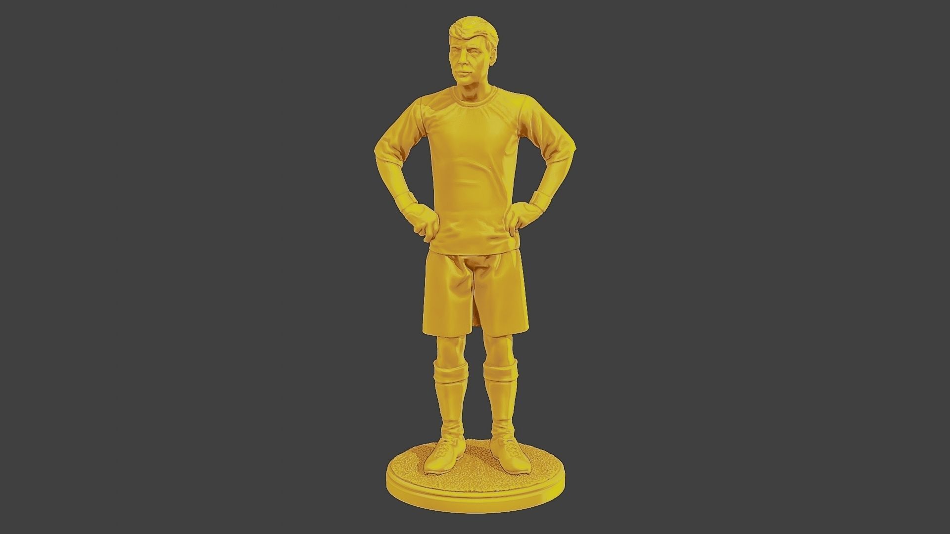 Soccer Player SP 018 3D print model_11