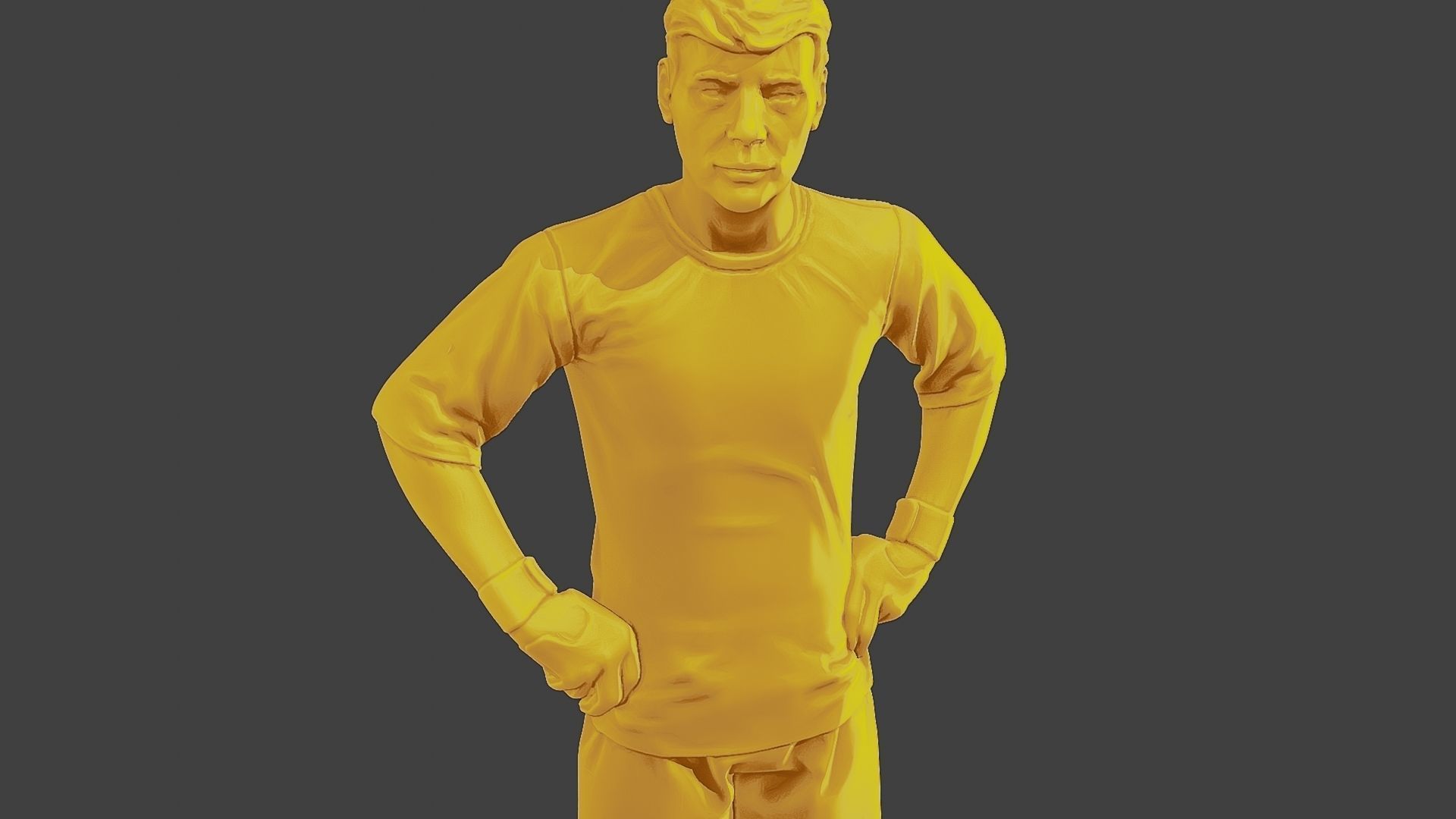 Soccer Player SP 018 3D print model_19