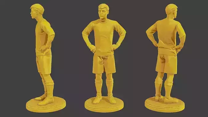 Soccer Player SP 018 3D print model