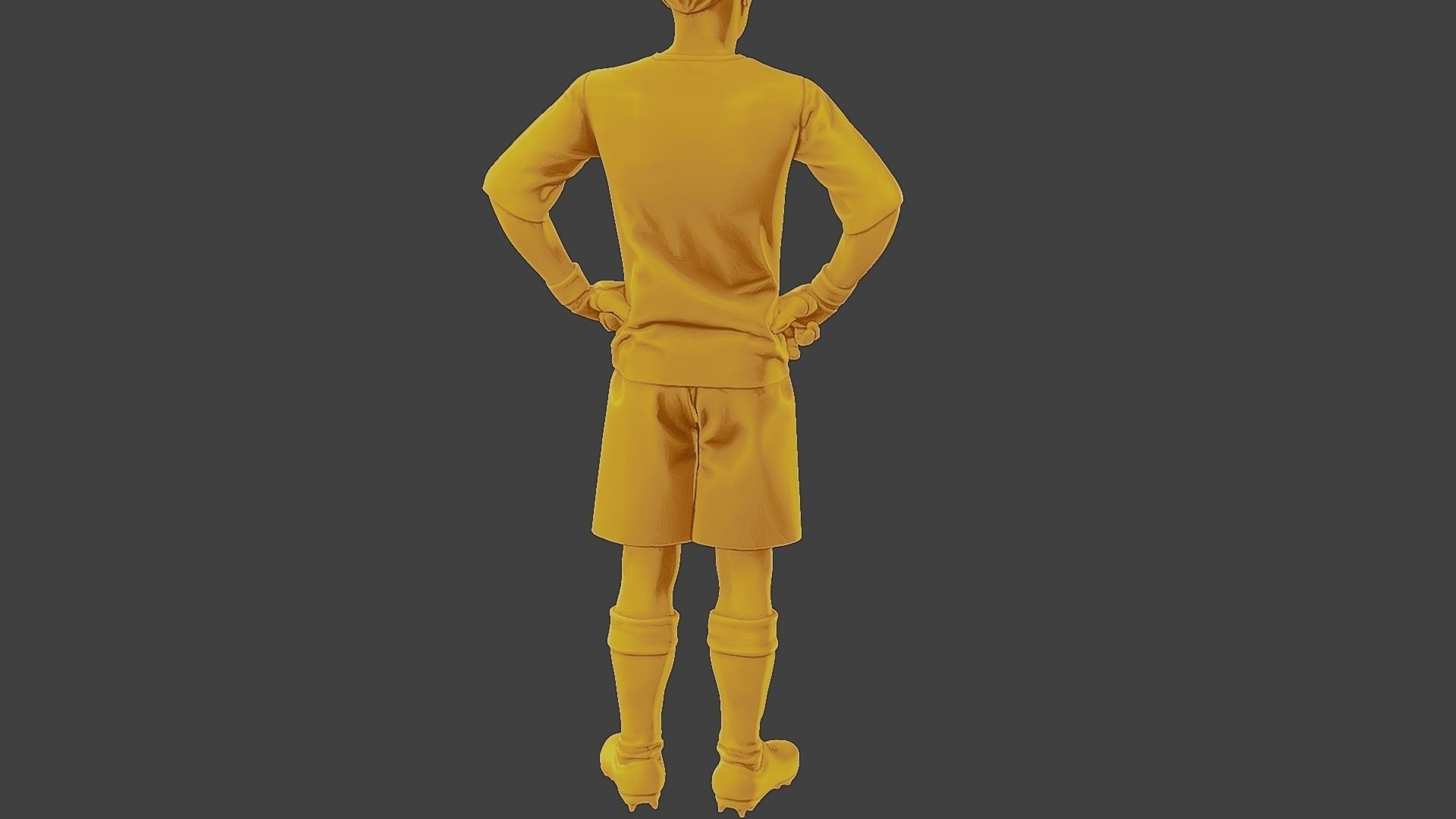Soccer Player SP 018 3D print model_25