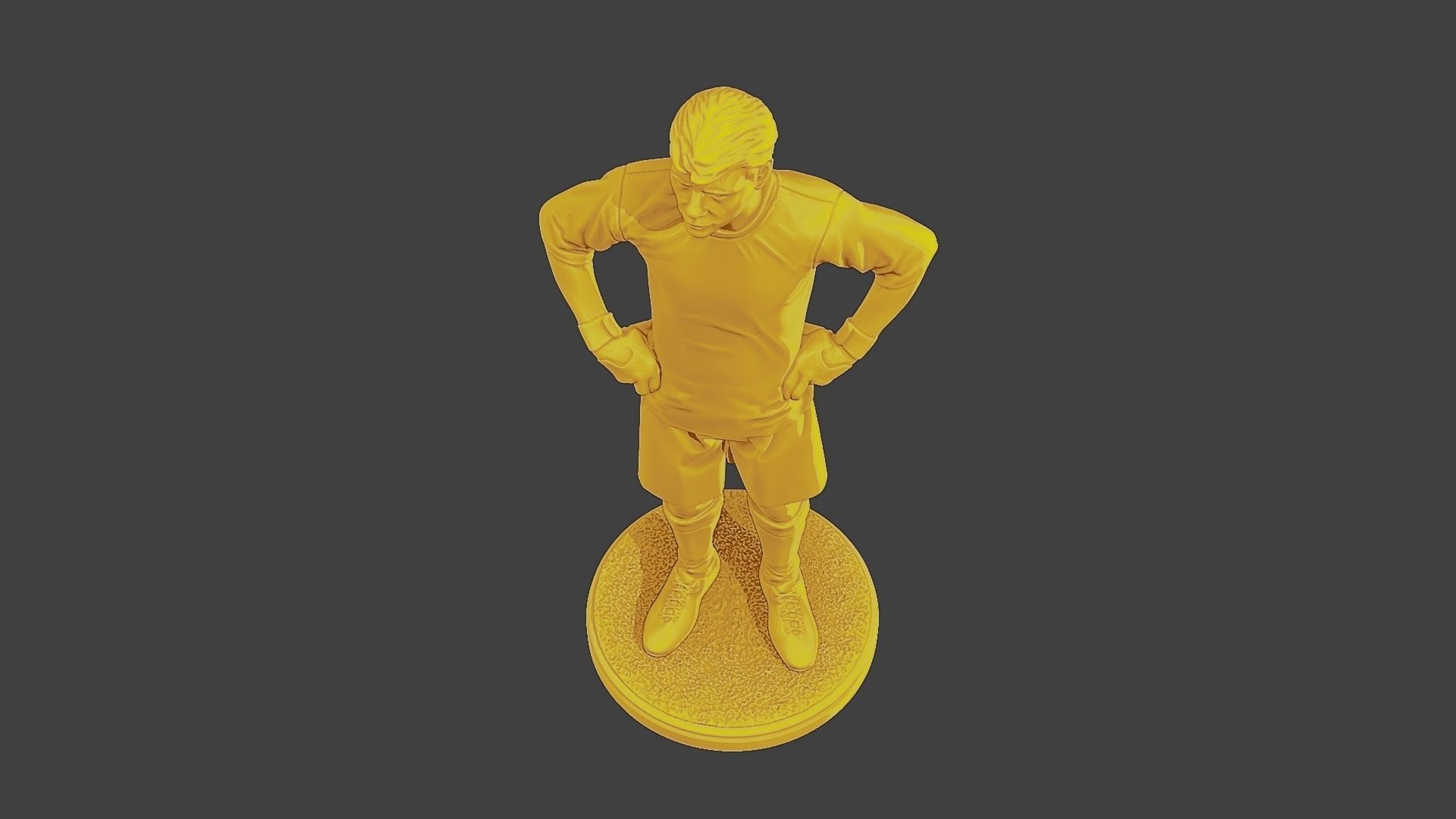 Soccer Player SP 018 3D print model_14