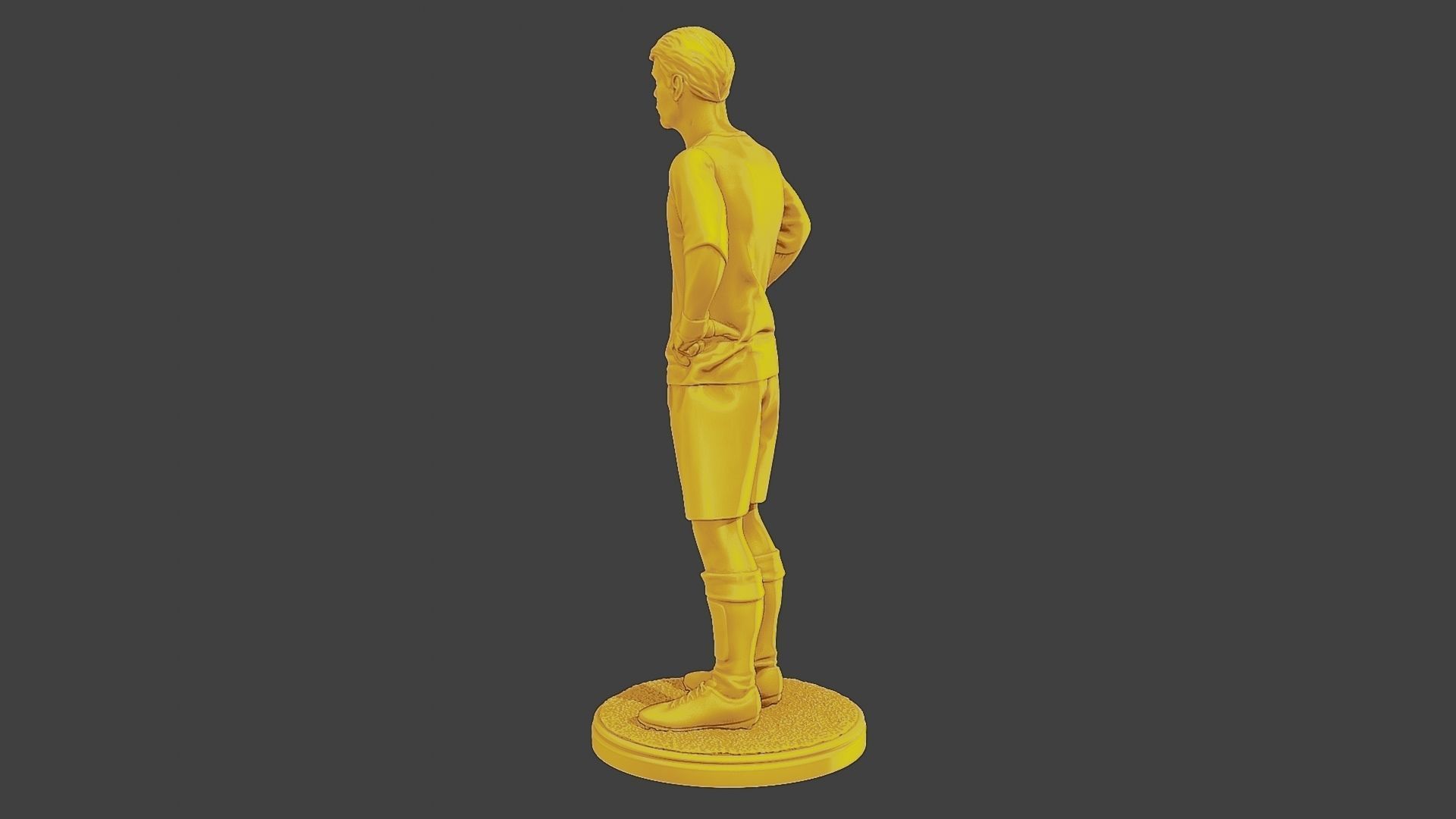 Soccer Player SP 018 3D print model_4