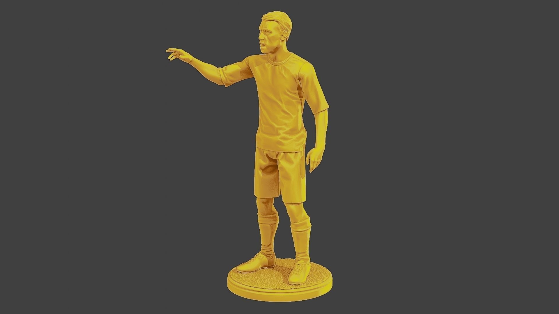 Soccer Player SP 019 3D print model_2
