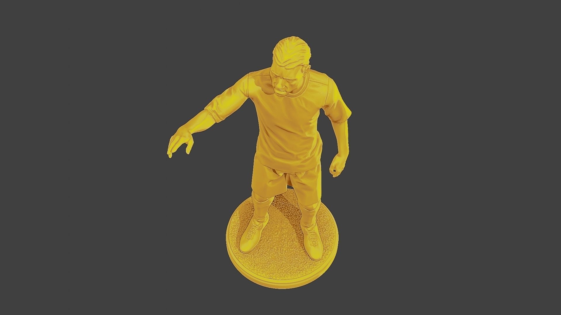 Soccer Player SP 019 3D print model_14