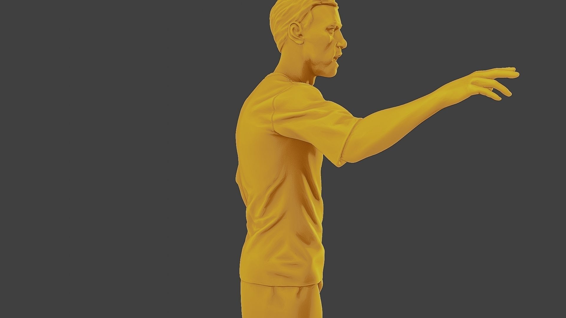 Soccer Player SP 019 3D print model_20